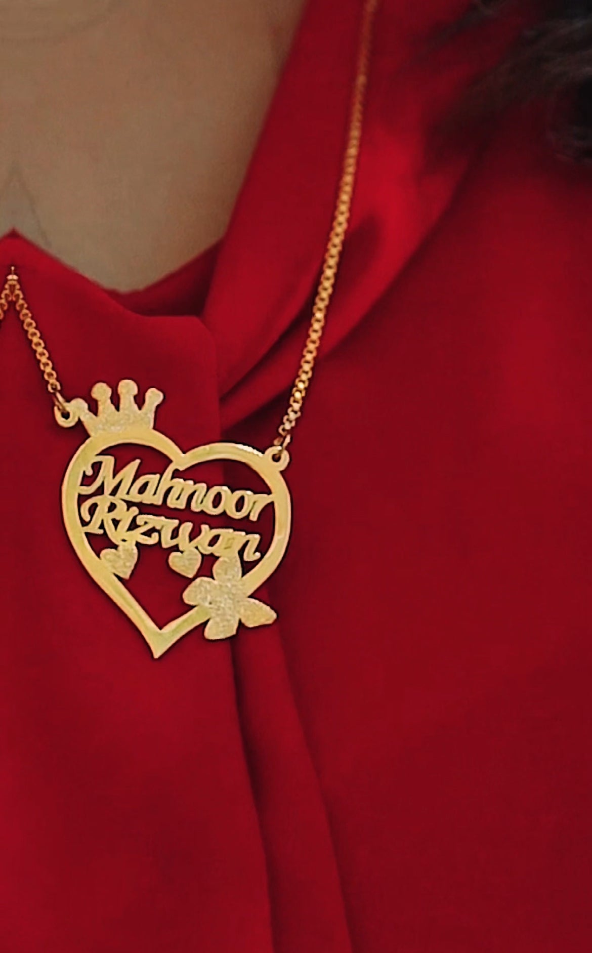 Red Heart Necklace