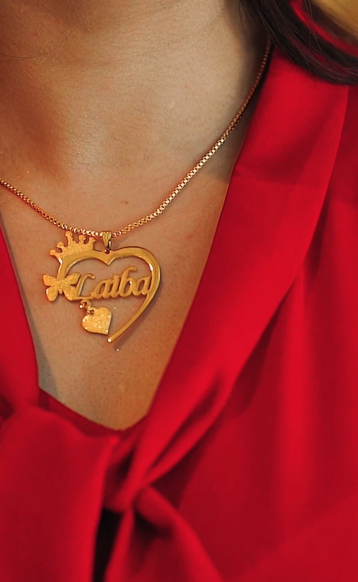 Red Heart Necklace